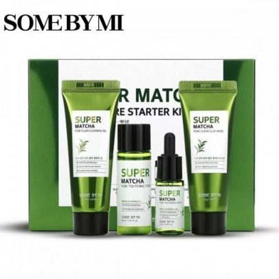 SOME BY MI Super Matcha Pore Care Starter Kit in Kuwait - Dashe Beauty