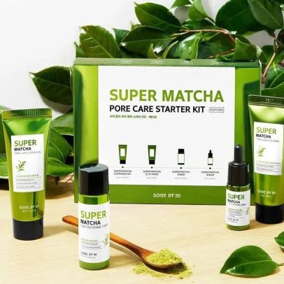 SOME BY MI Super Matcha Pore Care Starter Kit in Kuwait - Dashe Beauty