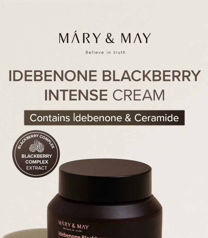 Mary & May Idebenone Blackberry Intense Cream in Kuwait - Dashe Beauty