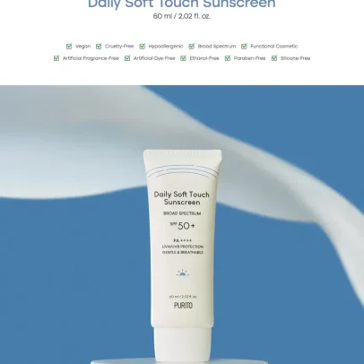 PURITO Daily Soft Touch Sunscreen in Kuwait - Dashe Beauty