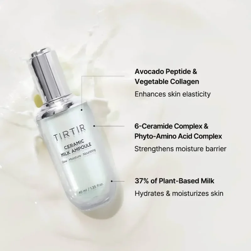 TIRTIR Ceramic Milk Ampoule in Kuwait - Dashe Beauty