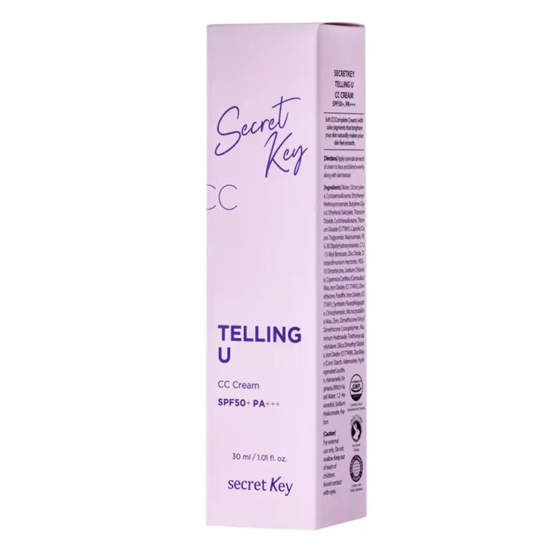 Secret Key – Telling U CC Cream SPF50+ PA+++ 30ml in Kuwait - Dashe Beauty