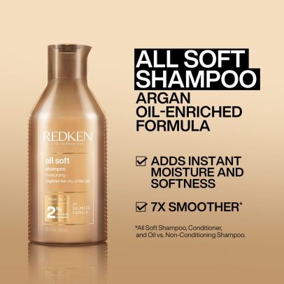 REDKEN All Soft Shampoo in Kuwait - Dashe Beauty