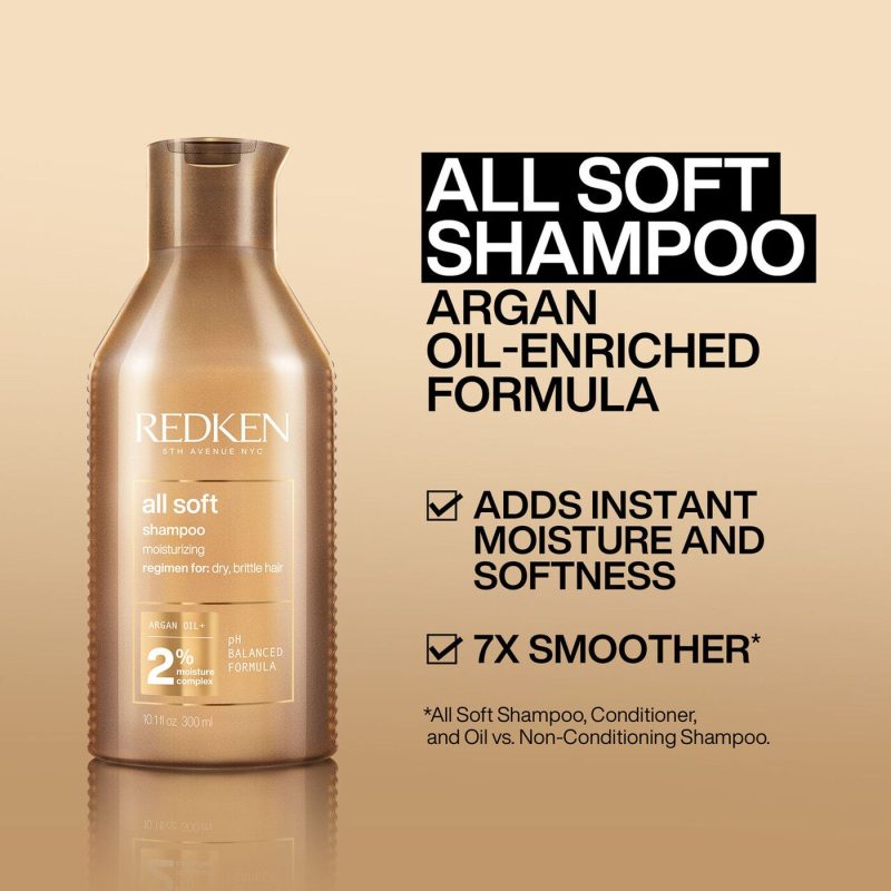 REDKEN All Soft Shampoo in Kuwait - Dashe Beauty