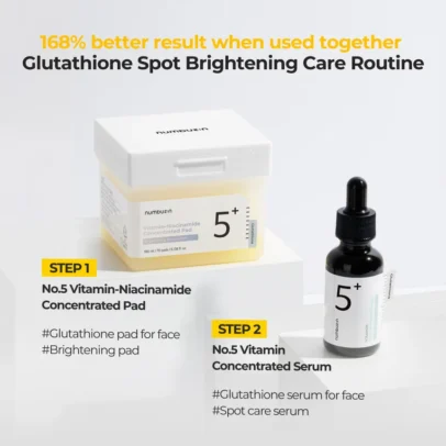 Numbuzin - No.5 Vitamin-Niacinamide Concentrated Pad