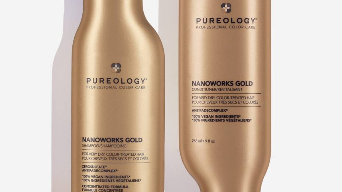 Pureology Nano shops Works GOLD Shampoo DUO