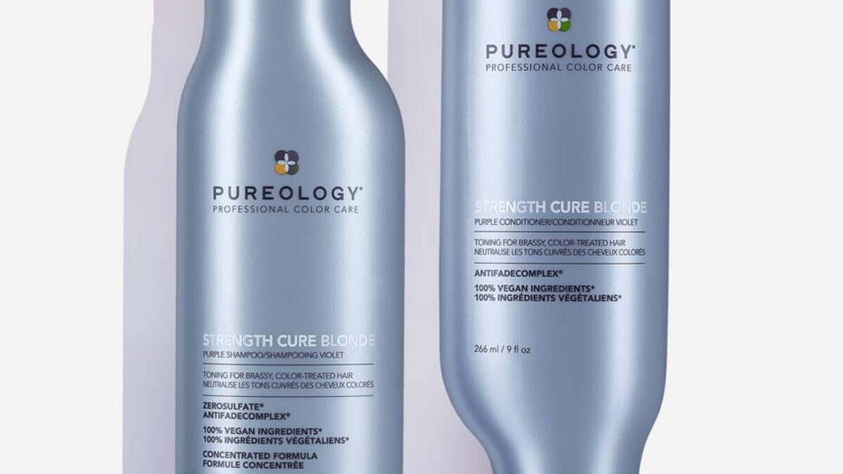 Pureology streng good cure blonde shampoo and conditioner