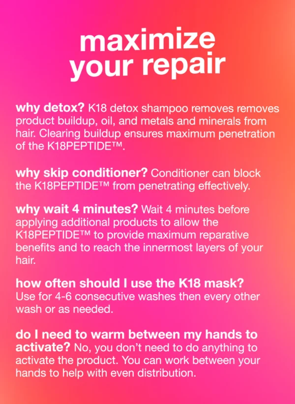 K18 Leave-in Molecular Repair Hair Mask