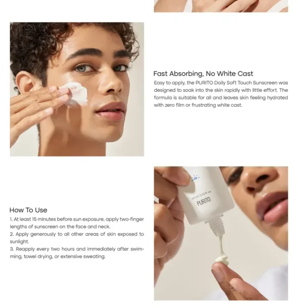 PURITO Daily Soft Touch Sunscreen