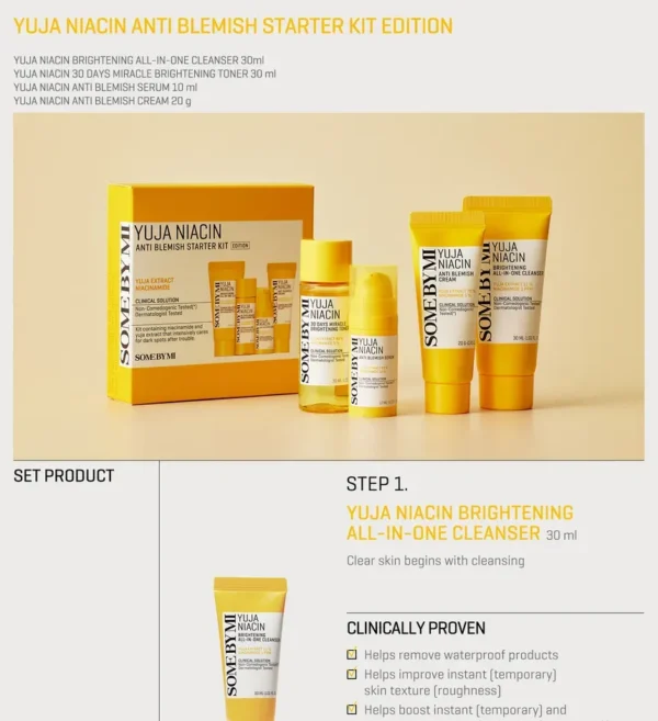 SOME BY MI YUJA NIACIN 30 Days Brightening Starter Kit