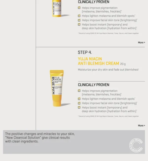 SOME BY MI YUJA NIACIN 30 Days Brightening Starter Kit