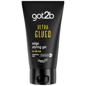 Schwarzkopf Got2b Ultra Glued edge styling gel