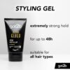 Schwarzkopf Got2b Ultra Glued edge styling gel