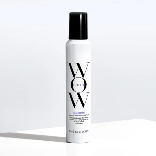 Color Wow Color Control Purple Toning + Styling Foam