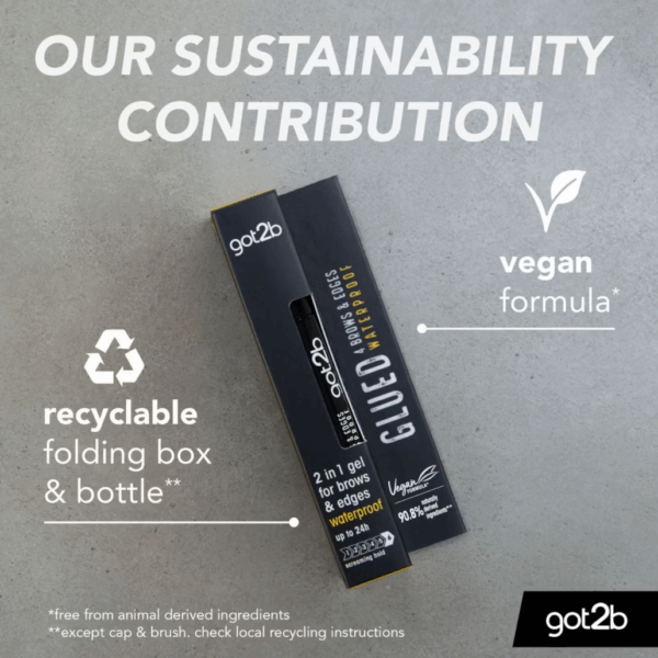 Schwarzkopf Got2b Glued 4 Brows & Edges 2in1 Gel Waterproof