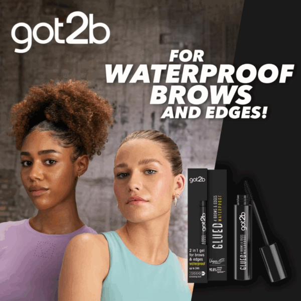 Schwarzkopf Got2b Glued 4 Brows & Edges 2in1 Gel Waterproof