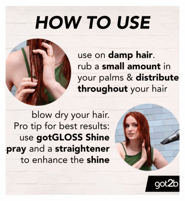 Schwarzkopf Got2b got Gloss Glass Hair Shine Primer