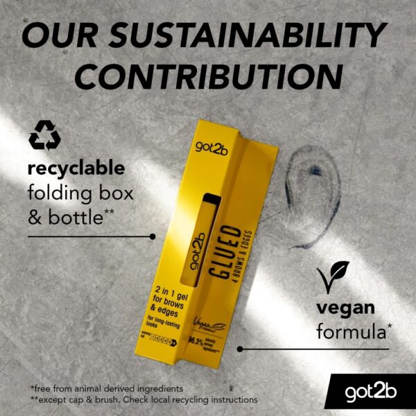 Schwarzkopf Got2b Glued 4 Brows & Edges 2in1 Gel