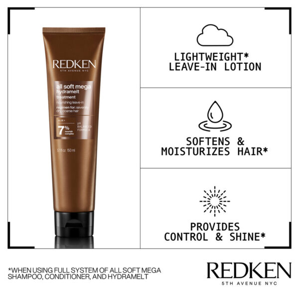 REDKEN All Soft Mega Curls Hydramelt Treatment