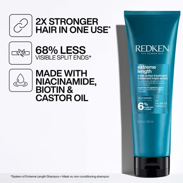 REDKEN Extreme length triple action treatment
