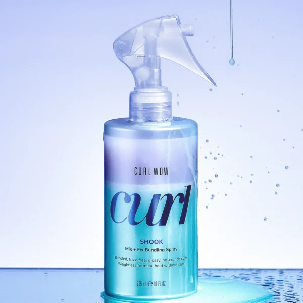Curl Wow Shook Mix + Fix Bundling Curly Hair Spray