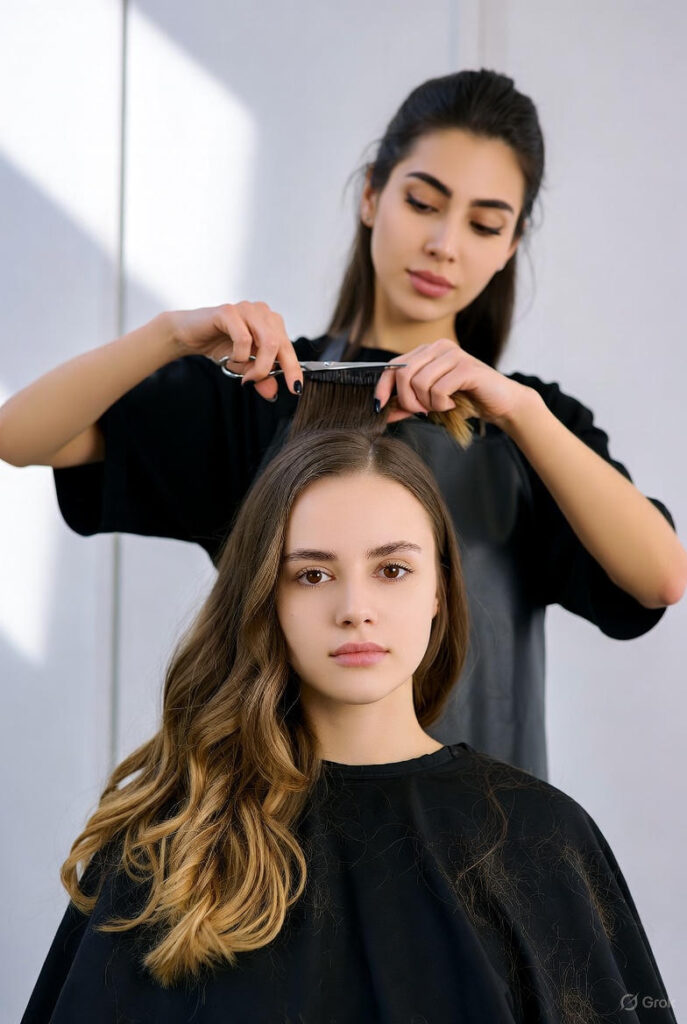 العناية بالشعر الكيرلي